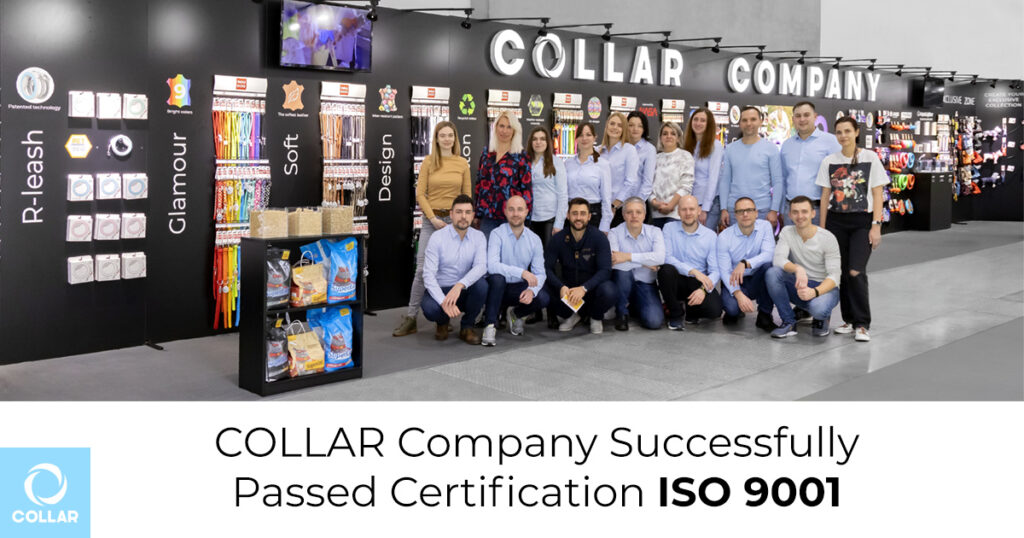 COLLAR Company Successfully Passed Certification ISO 9001