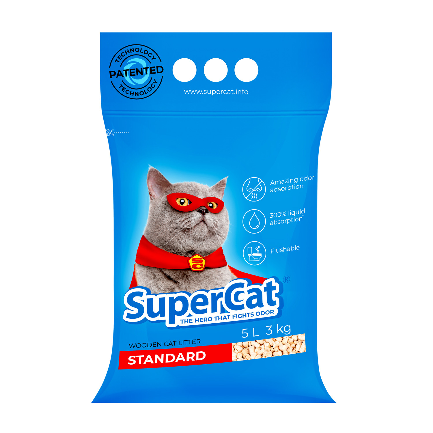 SuperCat СТАНДАРТ 3 кг