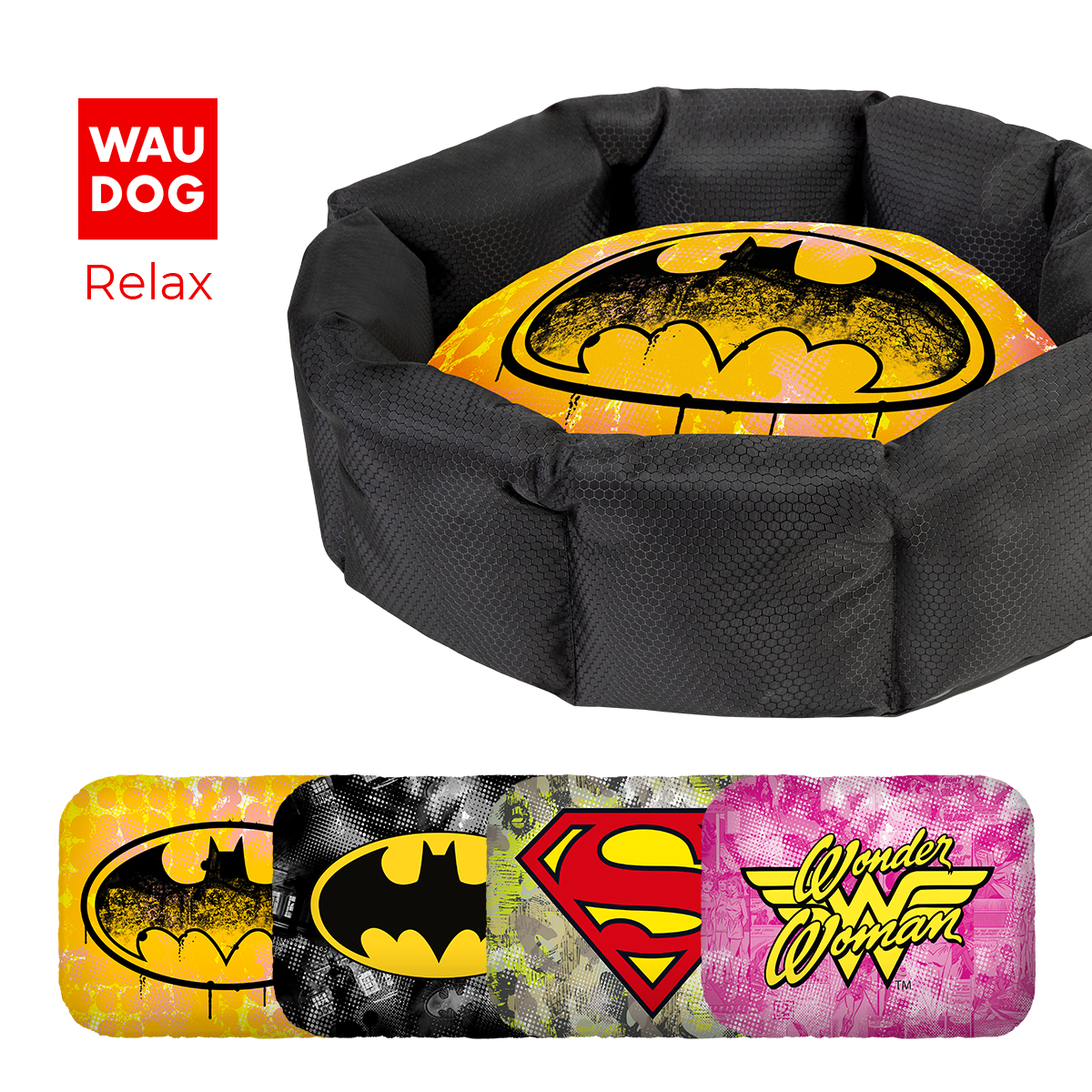 WAUDOG pet bed with replaceable pillows