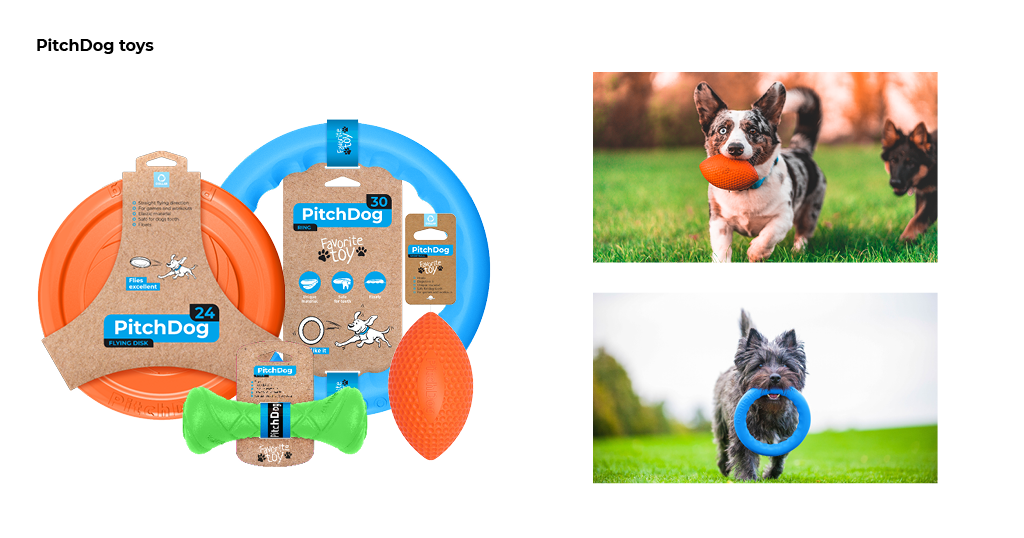 Popular summer pet products PitchDog dog toys