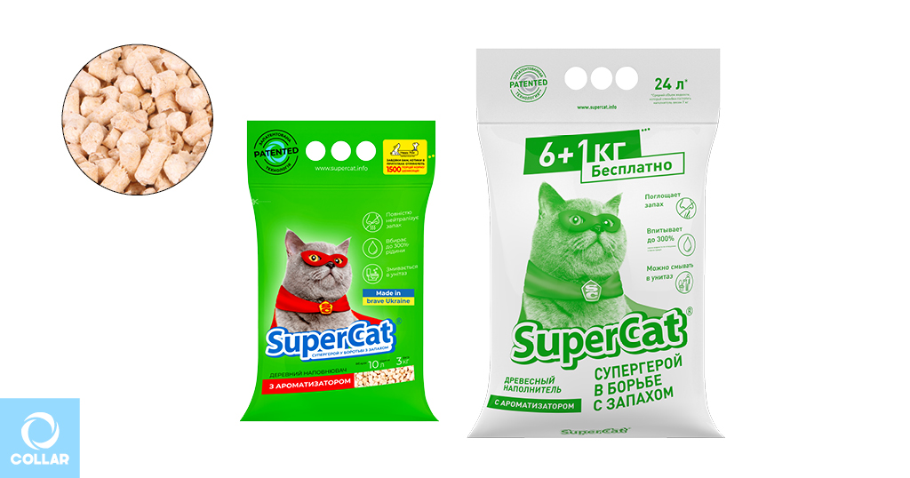 SuperCat with Fragrance cat litter.